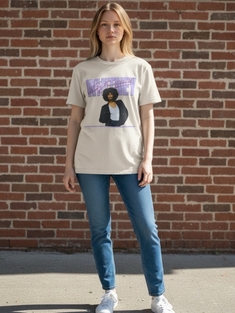 Whitney Houston So Emotional T Shirt Womens Large